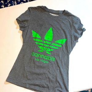 3/$15 Las Vegas cannabis fitted T-shirt